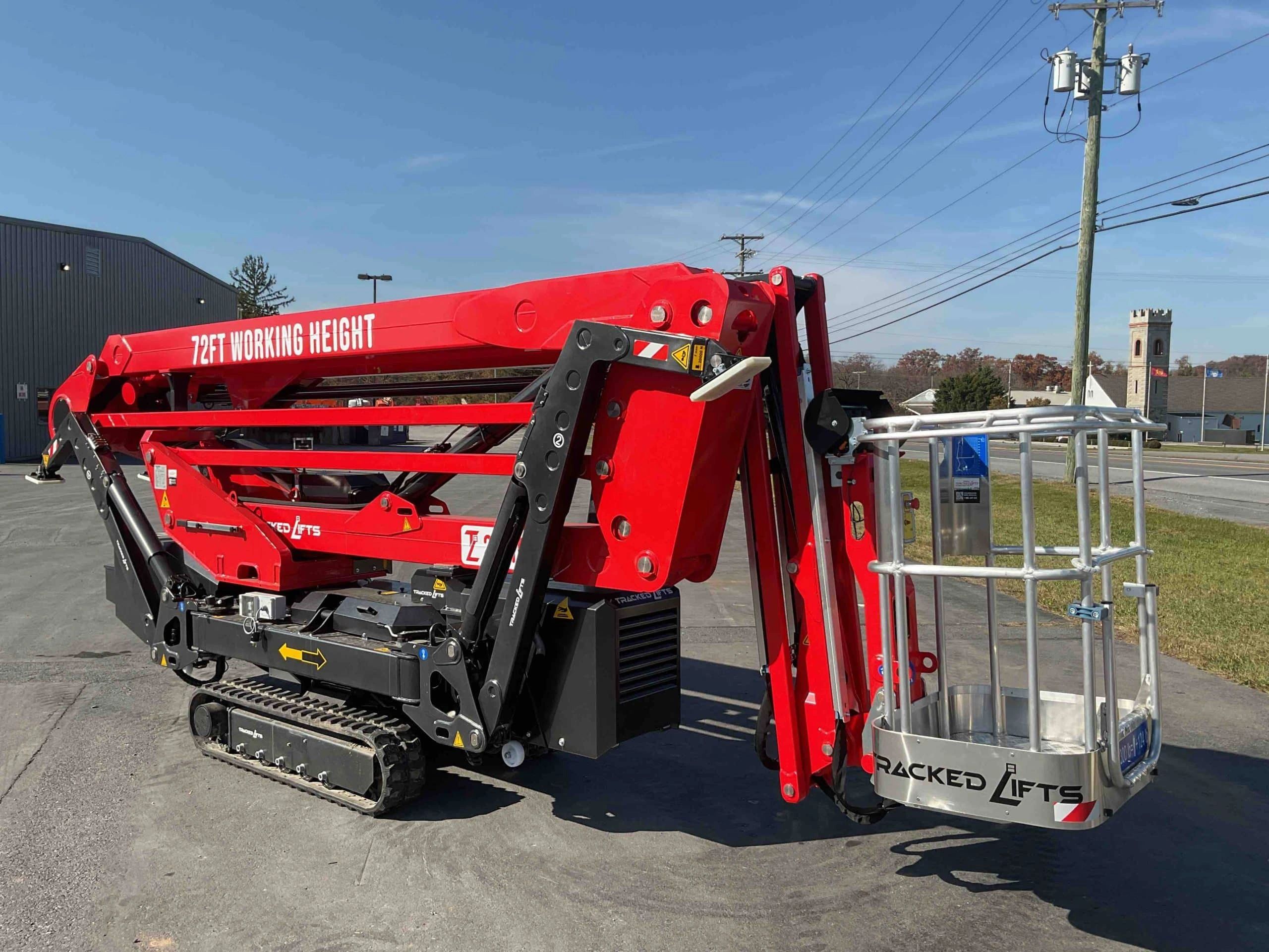 72ft Working Height Track Lift